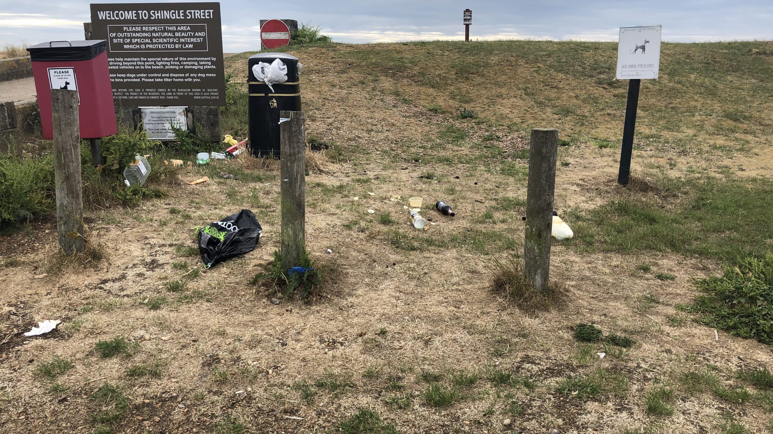 Shingle Street rubbish